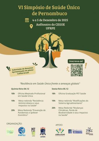 VI SIMPÓSIO DE EXPERIÊNCIAS EM SAÚDE ÚNICA DE PERNAMBUCO